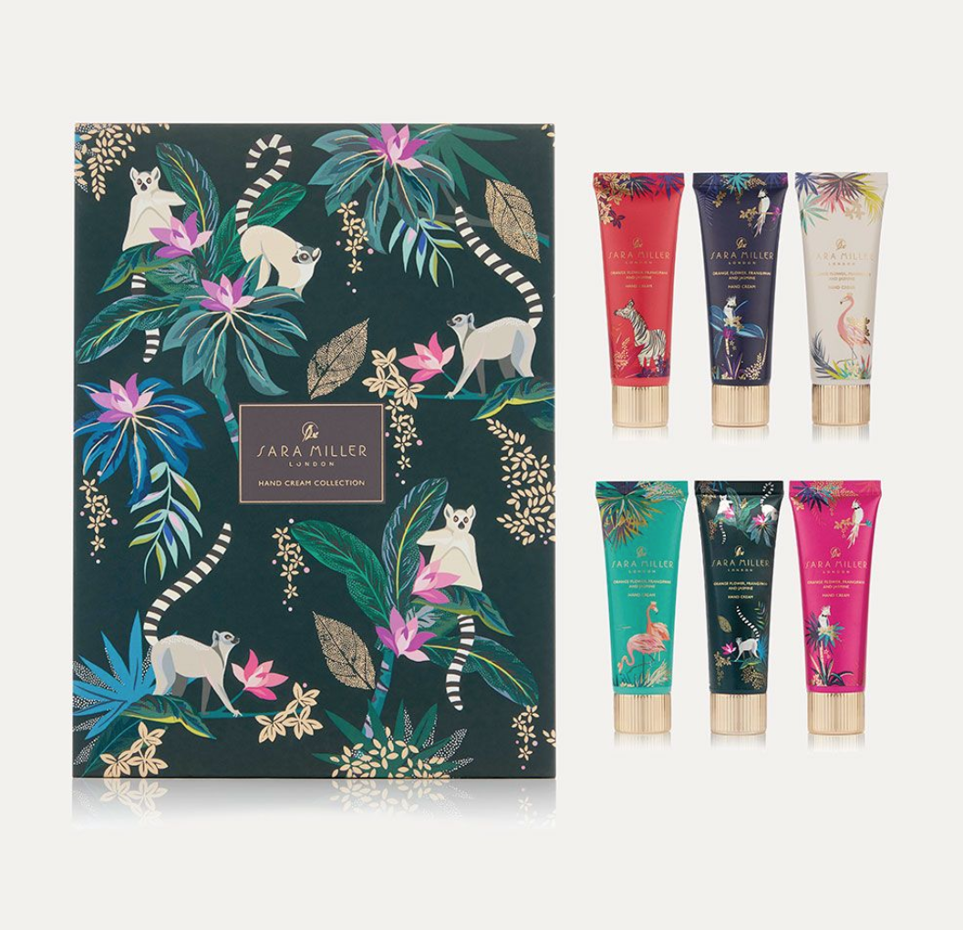 Sara Miller Tahiti Hand Cream Collection 6 x 30ml